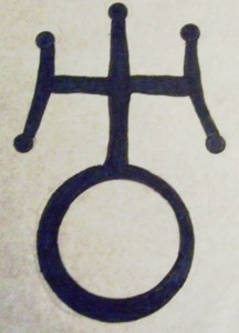 Aquarius is ruled by Uranus, the symbol of which surely having inspired the design of the Starship Enterprise