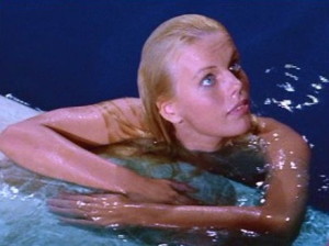 Marta Kristen as the Mermaid in "Beach Blanket Bingo."